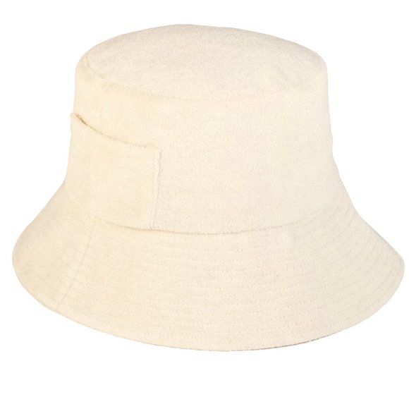 Lack of Color Wave Bucket Hat in Beige Terry main image 7